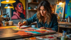 Sophie Brussaux : une artiste entre discrétion et célébrité